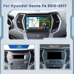 Автомобильный монитор The Boss для Hyundai SantaFe 2013-2017