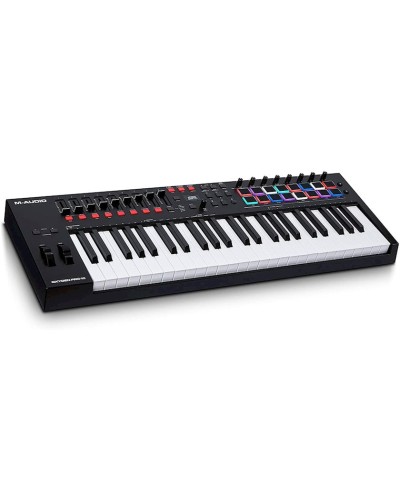 Midi-klaviatura M-Audio Oxygen Pro 49, 49 klaviş, 4.2 kq, ağ/qara, 264х800х84 mm