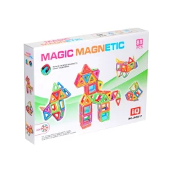 Магнитный конструктор Magic Magnetic 8617, 88 деталей, от 3 лет, разноцветный Магнитный конструктор Magic Magnetic 8617, 88 деталей, от 3 лет, разноцветный