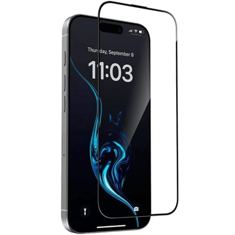 Qoruyucu şüşə Euroacs 5D Sticker Apple iPhone 16 üçün Qoruyucu şüşə Euroacs 5D Sticker Apple iPhone 16 üçün