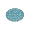 Тарелка Porland Glamorous 04AP021554, фарфор, голубая, 24 см