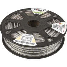 LED lent Navigator NLS-2835WW120, 7Vt, IP67, 120əd/m, 220V, 20000x11mm, isti ağ
