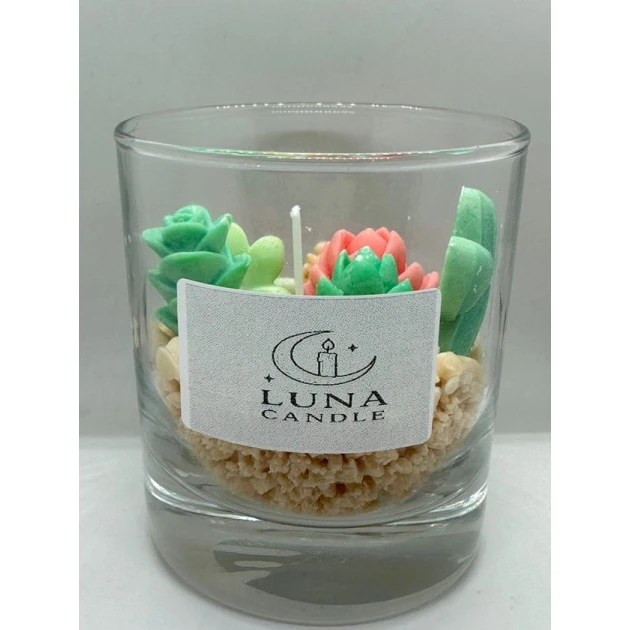 Ароматическая мини-свеча 11102 Суккуленты