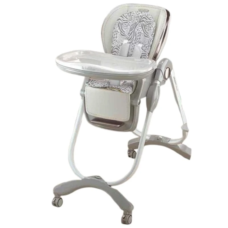 Стульчик для кормления Kidilo, белый, 0+ месяцев