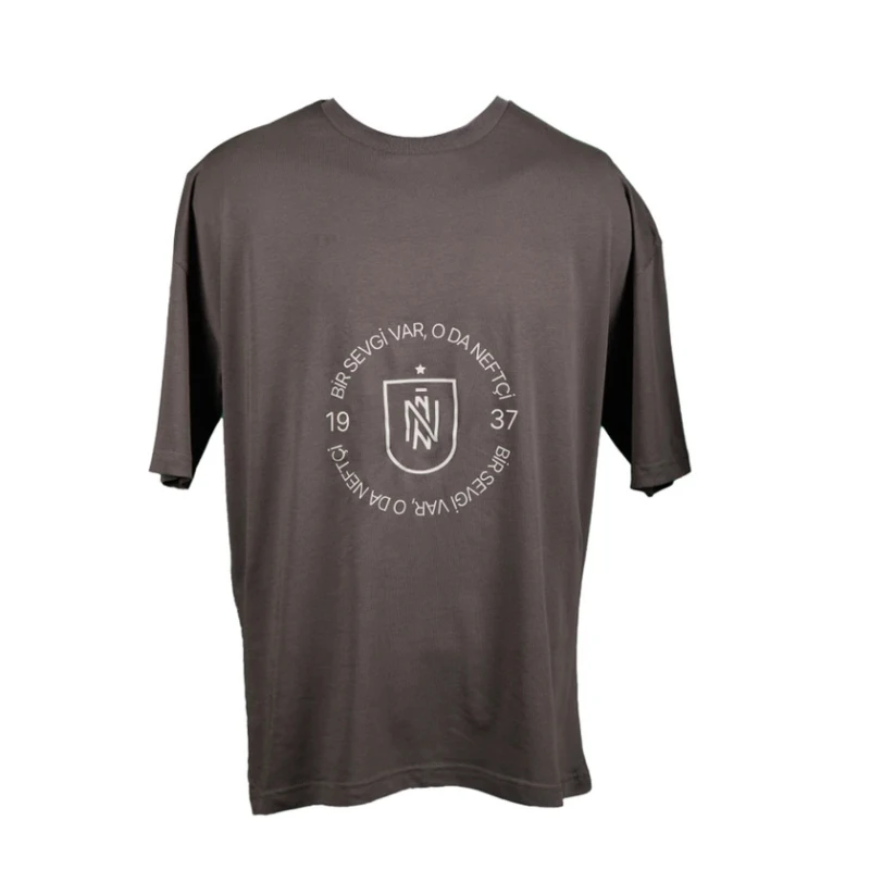 Футболка мужская Neftçi 891, серый, текстиль, размер S Футболка мужская Neftçi 891, серый, текстиль, размер S