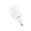 Сетевое зарядное устройство Baseus Super Si Pro Quick Charger C+U 30W EU White CCSUPP-E02, Белый
