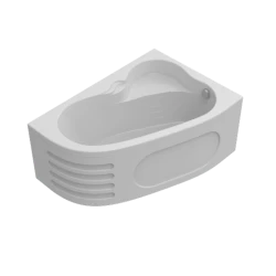 Vanna Lavanna Klassik KL 201 oval, 130х90х55 sm, ağ