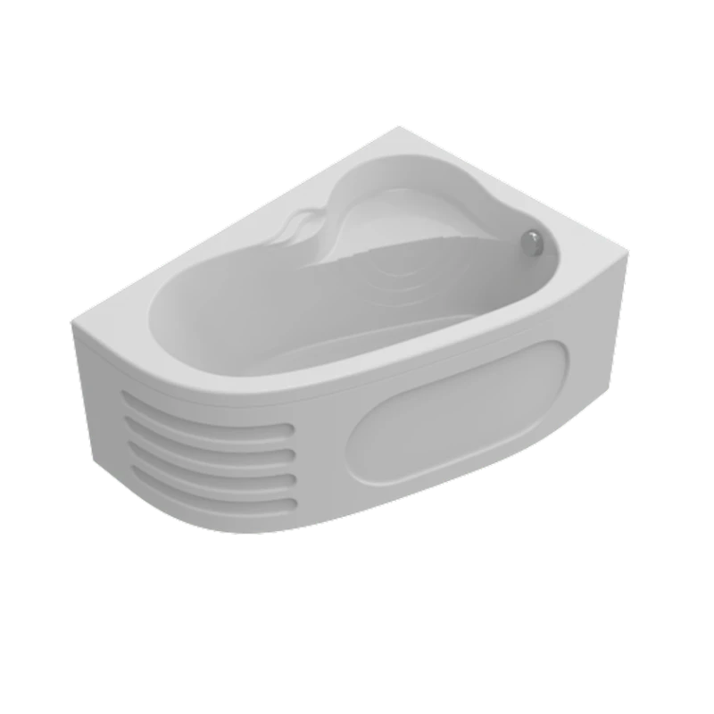 Vanna Lavanna Klassik KL 201 oval, 130х90х55 sm, ağ Vanna Lavanna Klassik KL 201 oval, 130х90х55 sm, ağ