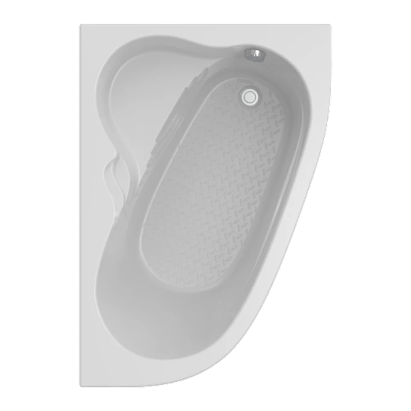 Vanna Lavanna Klassik KL 201 oval, 130х90х55 sm, ağ Vanna Lavanna Klassik KL 201 oval, 130х90х55 sm, ağ