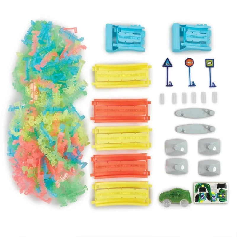 Автотрек Addo Totally Tracks Glow, 5+ лет, 165 предметов Автотрек Addo Totally Tracks Glow, 5+ лет, 165 предметов