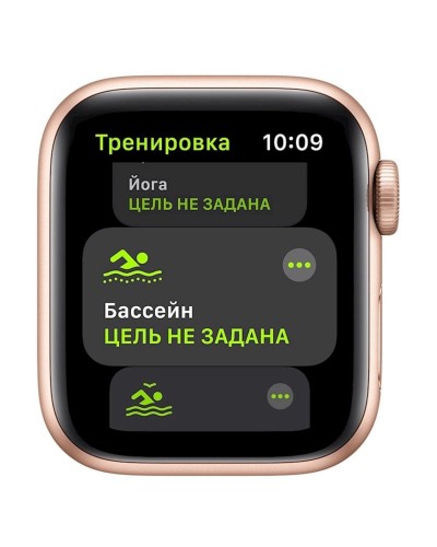 Ağıllı saat Apple Watch SE GPS 40mm Gold Aluminum Case with Pink Sand Sport Band (MYEH2B/A)