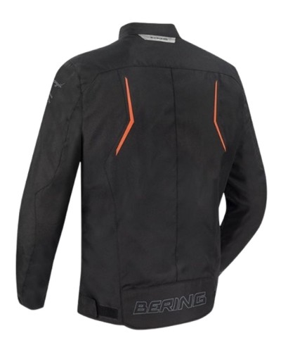 Gödəkçə Bering Giacca Moto Dundy Black/Orange, ölçü L