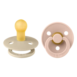 Əmzik dəsti BIBS Colour Vanilla/Blush, 6-18 ay, 2 əd