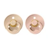 Набор пустышек BIBS Colour Vanilla/Blush, 6-18 мес, 2 шт