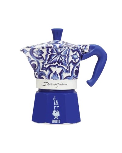 Qəhvəbişirən Bialetti Moka Express Dolce&Gabbana Mediterraneo Blue