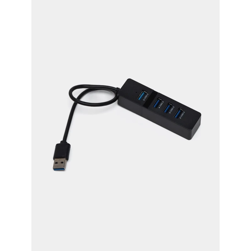 USB хаб Hi-Speed Single 4, Black