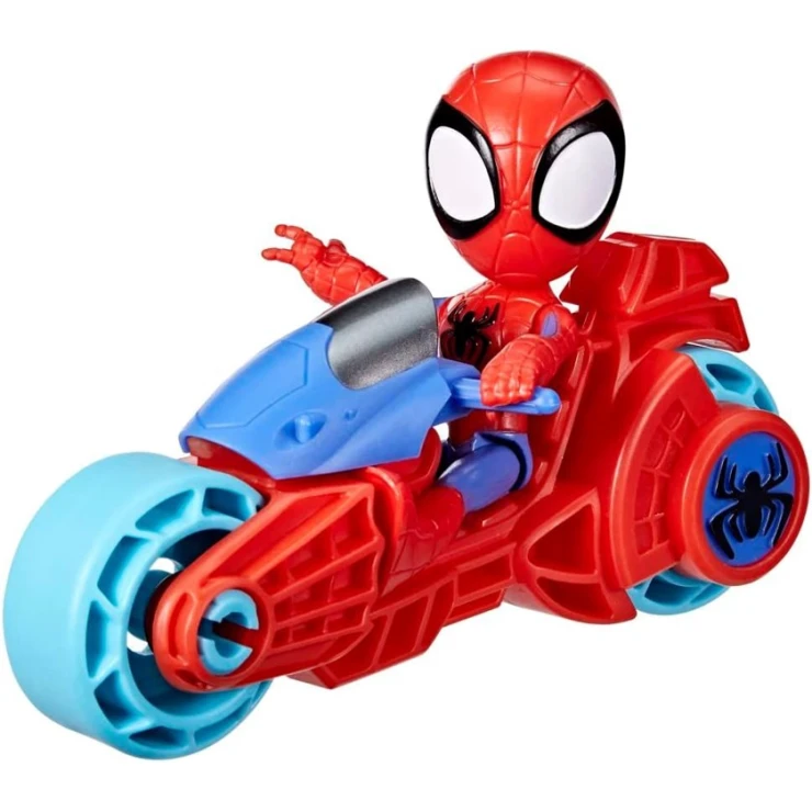 Игровой набор Hasbro Spidey & His Amazing Friends Motorcycle Spidey F7459, товар в ассортименте