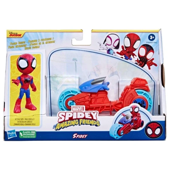 Игровой набор Hasbro Spidey & His Amazing Friends Motorcycle Spidey F7459, товар в ассортименте