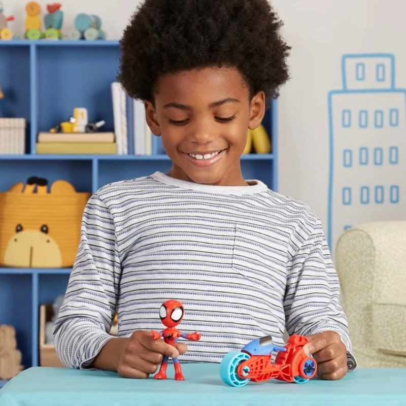 Игровой набор Hasbro Spidey & His Amazing Friends Motorcycle Spidey F7459, товар в ассортименте