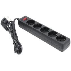 Сетевой фильтр Defender ES, 1.8 м, 5 розеток (99484)