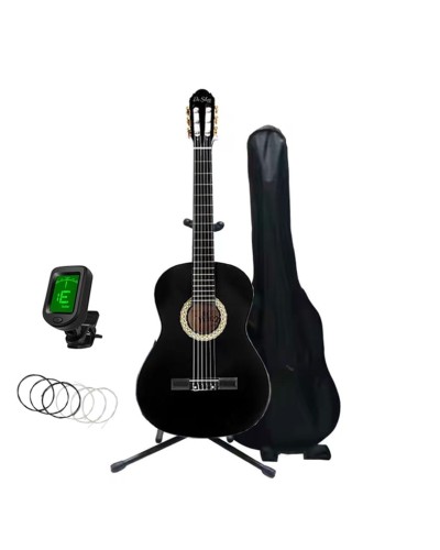 Klassik gitara De Silva CG44-S BK, qara