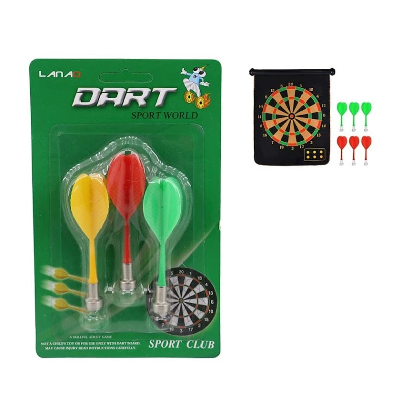 Дротики на магнитах Lanao, 3 шт, разноцветный Дротики на магнитах Lanao, 3 шт, разноцветный