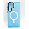 Çexol MagSafe Samsung Galaxy S23 Ultra üçün, mavi