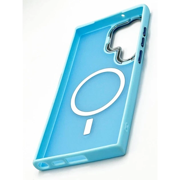 Çexol MagSafe Samsung Galaxy S23 Ultra üçün, mavi