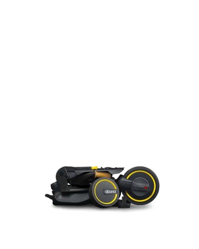 Üçtəkərli uşaq velosipedi Doona Liki Trike S5, 10 aydan, qara