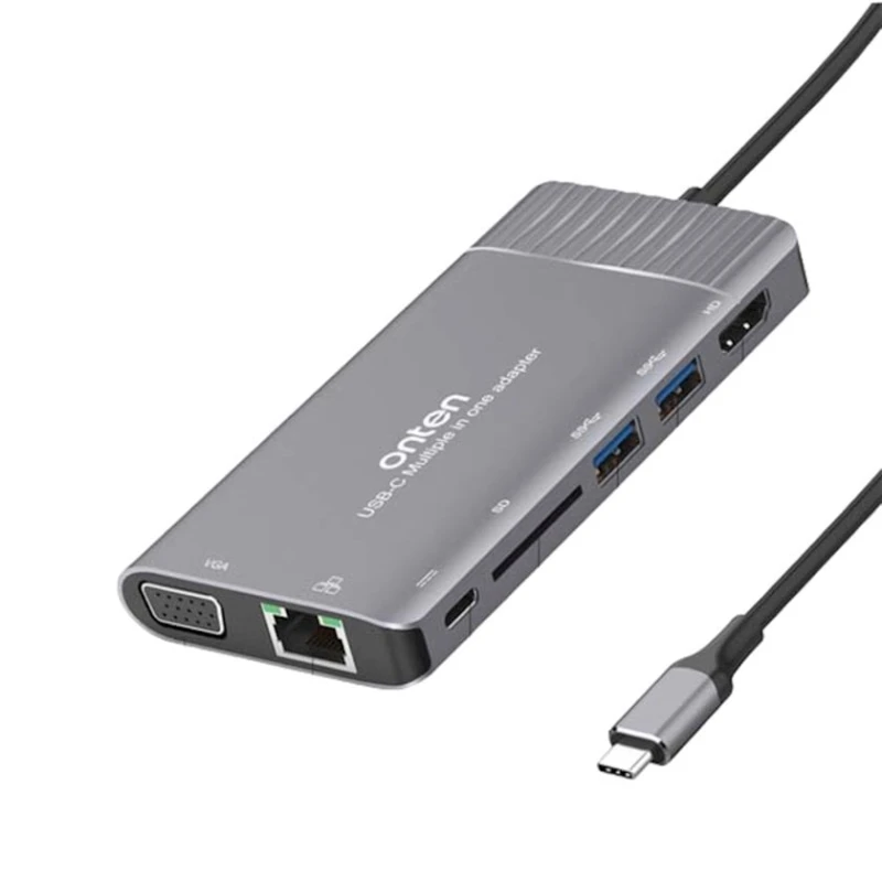 Док станция Onten 95117 Type-C Multifunction Dock Station Док станция Onten 95117 Type-C Multifunction Dock Station