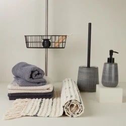 Коврик для ванной JYSK Nissafors 50x80 см, хлопок, Dark blue