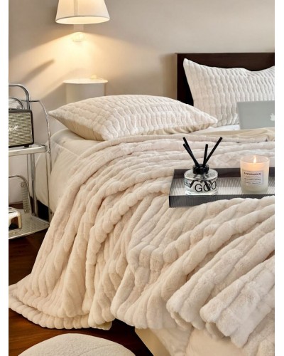 Yastıq üzlüklü dəst Luxe Cotton 000738, ikinəfərlik, örtük 230x250 sm, yastıq üzü 50x70 sm 2 əd, bej