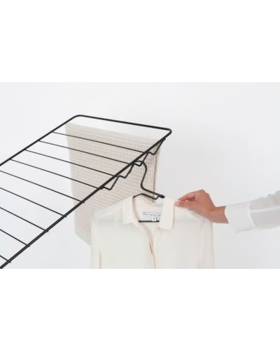 Paltar üçün quruducu Brabantia 403460, 59x5x98 sm, polad, qara