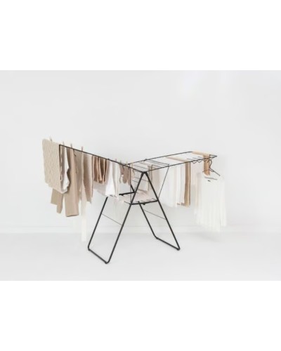 Paltar üçün quruducu Brabantia 403460, 59x5x98 sm, polad, qara