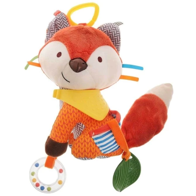 Игрушка-подвеска Skip Hop Лисичка, оранжевая, 0+ мес