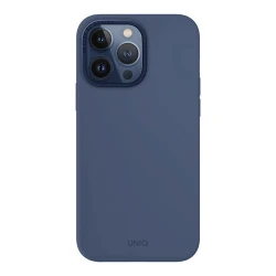 Çexol Uniq LINO iPhone 15 Pro üçün Blue
