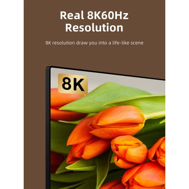 Adapter Cabeltime 8K60HZ Type-C to DP (CT-CMDF8K-ZG)