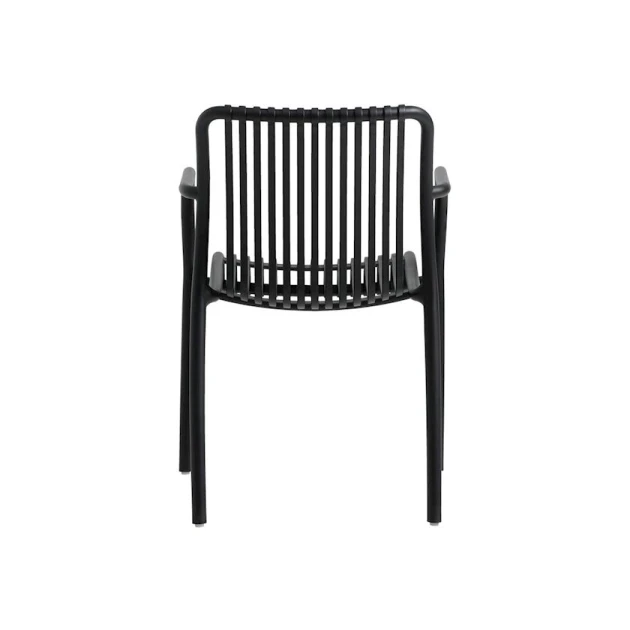 Стул JYSK Nabben 3700481, полипропилен, черный, 55x80x58 см Стул JYSK Nabben 3700481, полипропилен, черный, 55x80x58 см
