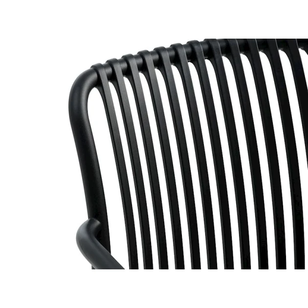 Стул JYSK Nabben 3700481, полипропилен, черный, 55x80x58 см Стул JYSK Nabben 3700481, полипропилен, черный, 55x80x58 см