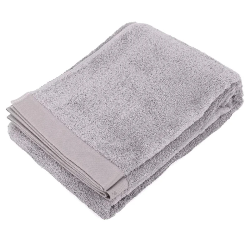 Полотенце банное Lasa Home A2, 70x140 см, хлопок, светло-серый