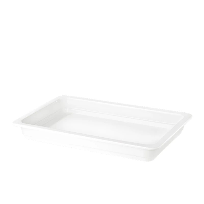 Блюдо Wilmax Gastronorm 997201, прямоугольная, 53x32 см, фарфор, белый