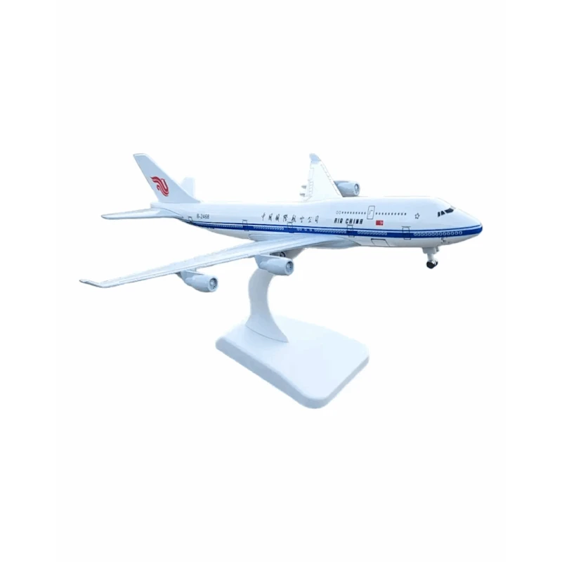 Kolleksiya fiquru Aircraft Boeing 747-400, 19x17x10 sm