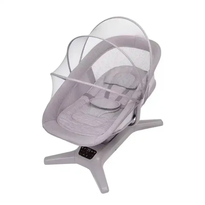 Электрическое кресло-качалка Mastela Bassinets TB-M08303, серое