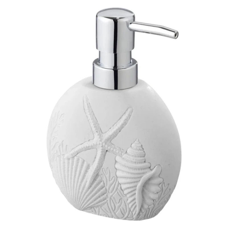 Дозатор Wenko Maloto, полирезин, белый, 10х6х16.5 см Дозатор Wenko Maloto, полирезин, белый, 10х6х16.5 см