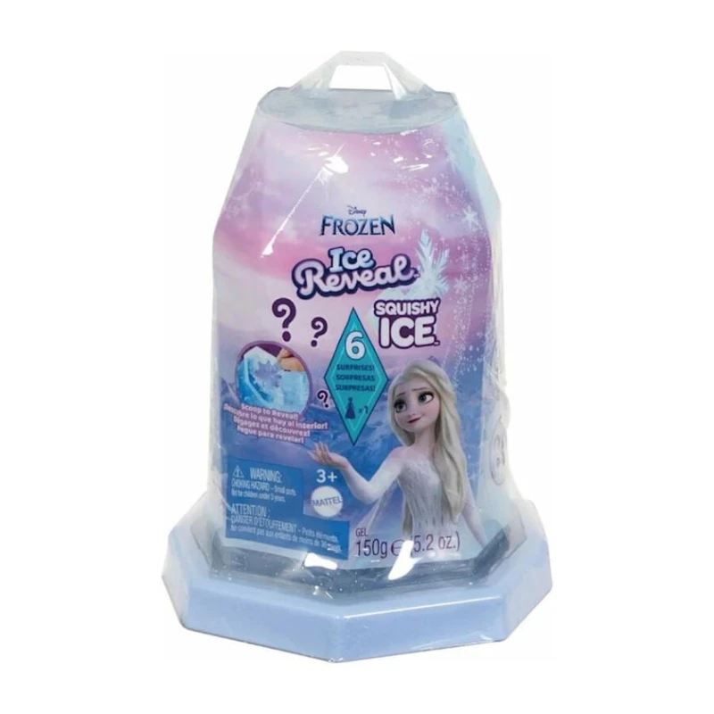 Фигурка-сюрприз Mattel Disney Frozen Ice Reveal Squishy Ice HRN77, 3+ лет, 1 шт, товар в ассортименте Фигурка-сюрприз Mattel Disney Frozen Ice Reveal Squishy Ice HRN77, 3+ лет, 1 шт, товар в ассортименте