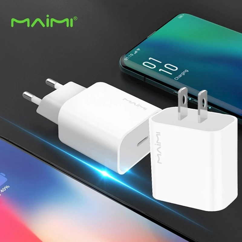 Сетевое зарядное устройство Maimi C60, Белый Сетевое зарядное устройство Maimi C60, Белый