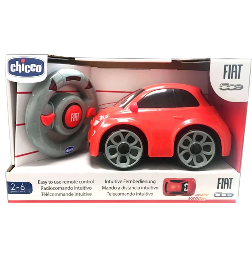 Детская машинка Chicco Fiat 500, красная