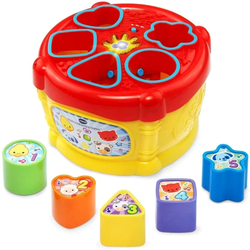 Развивающая игрушка VTech Sort & Discover Drum 80-185103, 12-36 мес Развивающая игрушка VTech Sort & Discover Drum 80-185103, 12-36 мес