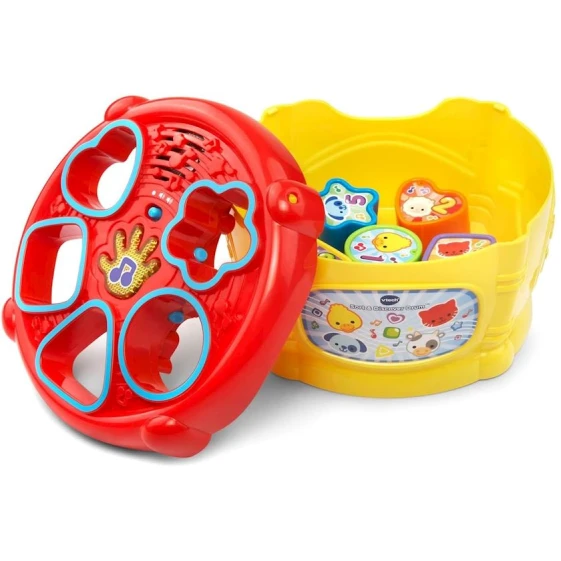 Развивающая игрушка VTech Sort & Discover Drum 80-185103, 12-36 мес Развивающая игрушка VTech Sort & Discover Drum 80-185103, 12-36 мес