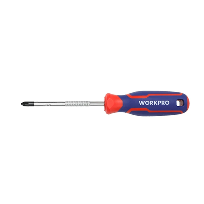 Отвертка с магнитным наконечником Workpro WP221028, CR-V, PH1x150 мм